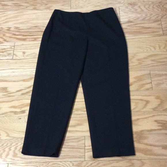 8P Talbots black stretch dress pants - Picture 3 of 15